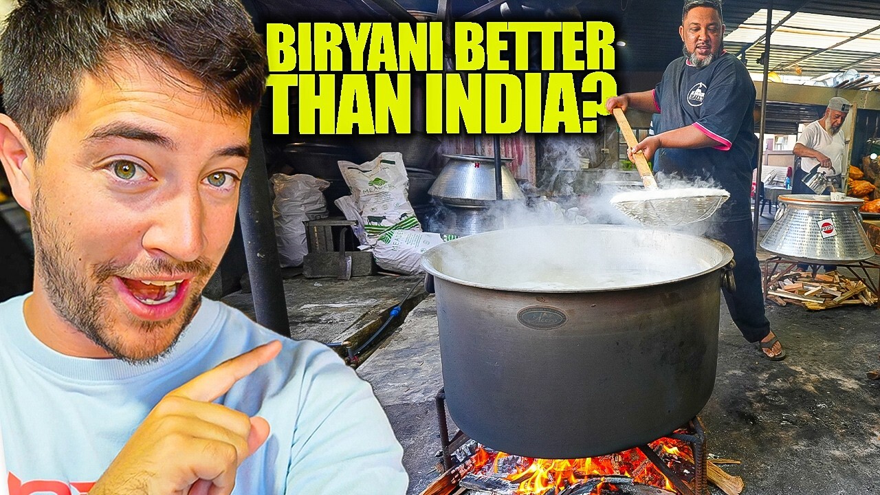 Video thumbnail for 24 Hours of STREET FOOD in Mauritius  Is BIRYANI in Africa Better Than India!?