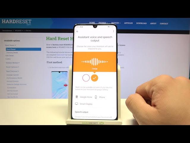 Video thumbnail for How to Change Google Assistant Voice in Huawei P30 Pro – Find Google Assistant Voice Options