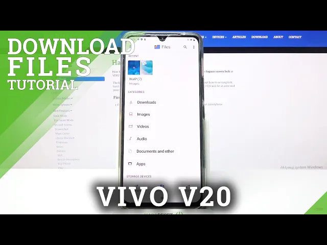 Video thumbnail for How to Locate Downloaded Files on VIVO V20 – Where are the downloaded files?