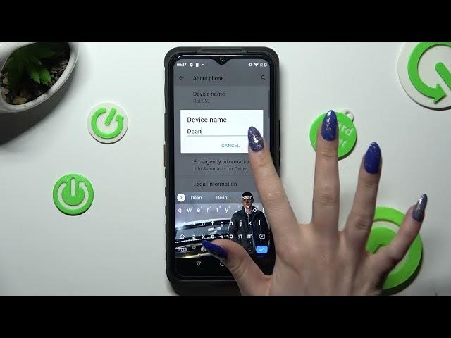 Video thumbnail for How To Change Device Name On CAT S53