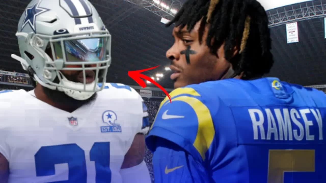 Video thumbnail for #Cowboys Told Jalen Ramsey They Would Draft Him, But Selected Ezekiel Elliott Instead...