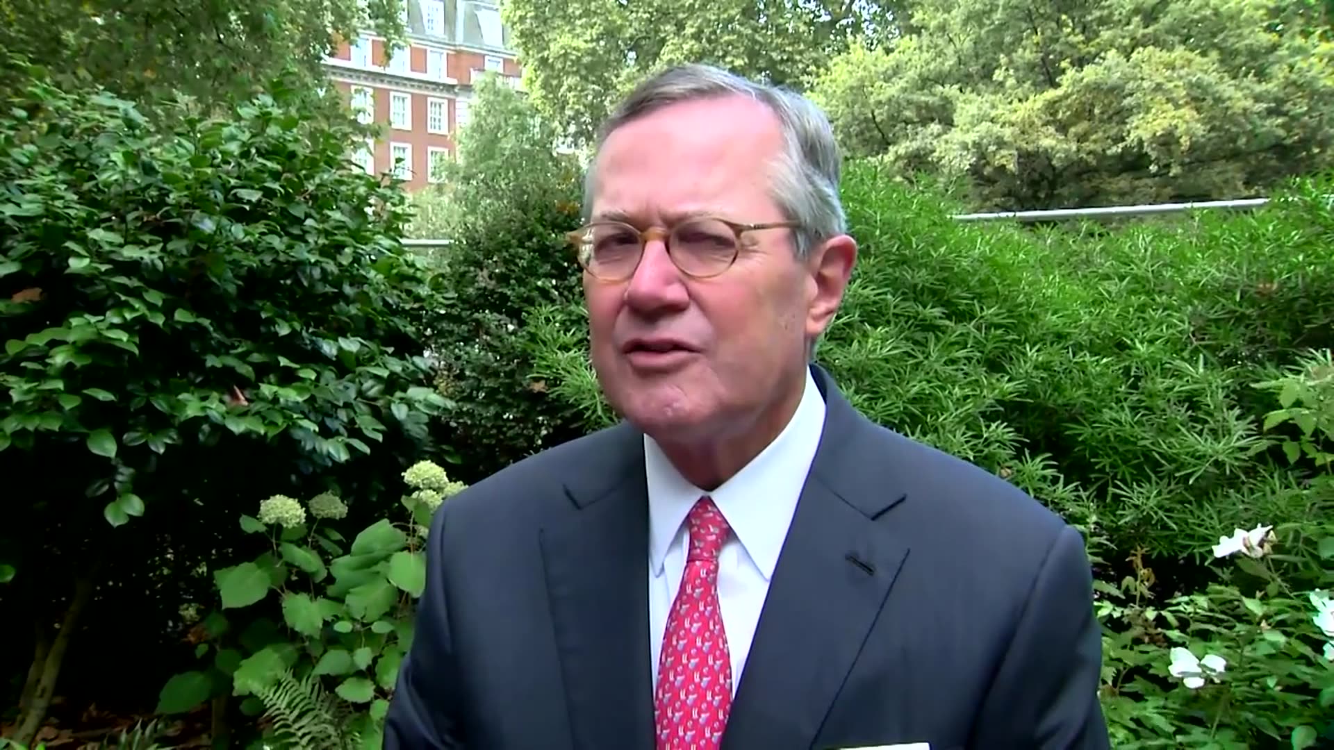 'Video thumbnail for US Ambassador to the UK says ‘the lesson of 9/11 is we must remain vigilant’'