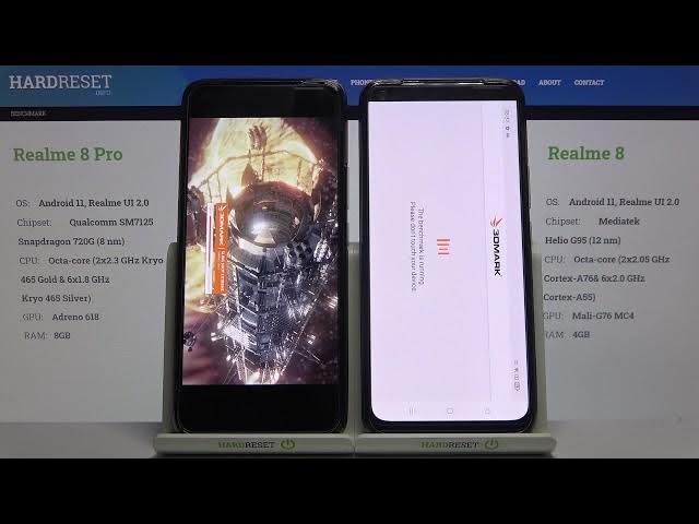 Video thumbnail for Realme 8 Pro vs Realme 8 - 3DMark Sling Shot Extreme
