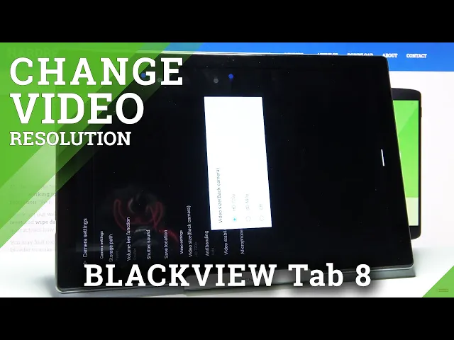 Video thumbnail for How to Change Video Resolution on BLACKVIEW Tab 8 – Manage Video Resolution