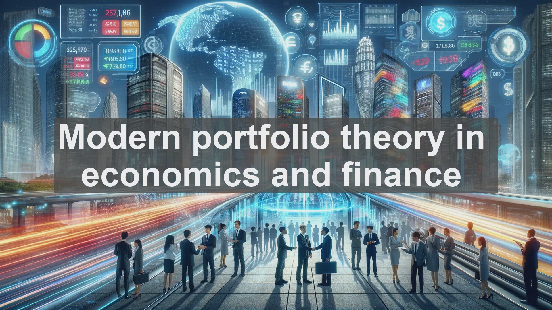 'Video thumbnail for Modern portfolio theory in economics and finance'