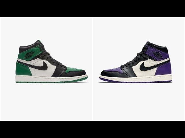 Video thumbnail for Air Jordan 1 High OG Pine Green & Court Purple | How Many Pairs Made| Market Value
