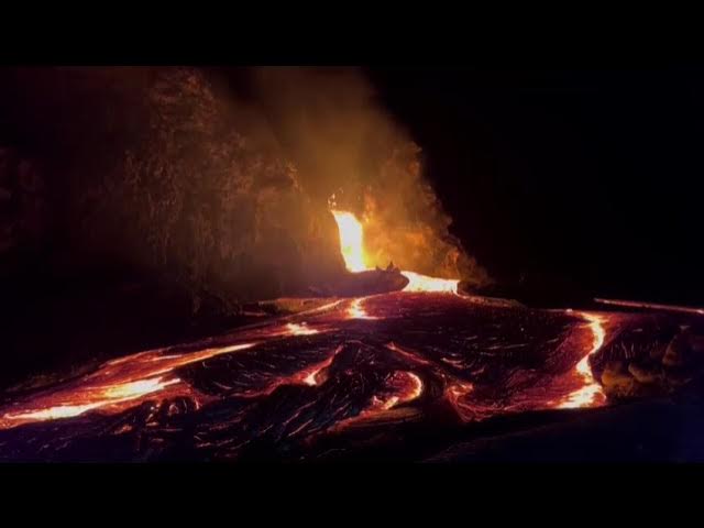 Video thumbnail for Erta Ale volcano eruption 29 Oct 2024 (4)