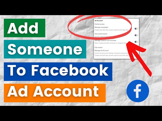 Video thumbnail for How To Add People/An Agency To A Facebook Ad Account? [in 2025] (From Facebook/Meta Business Suite)