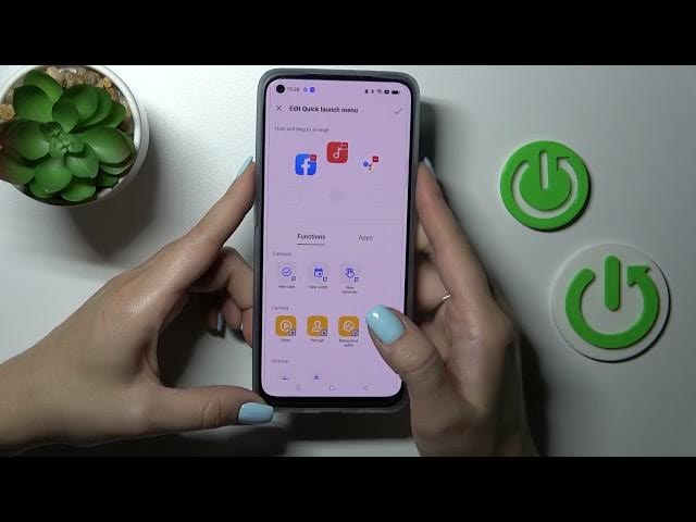Video thumbnail for How To Customize Quick Launch in OPPO Find X5 Lite