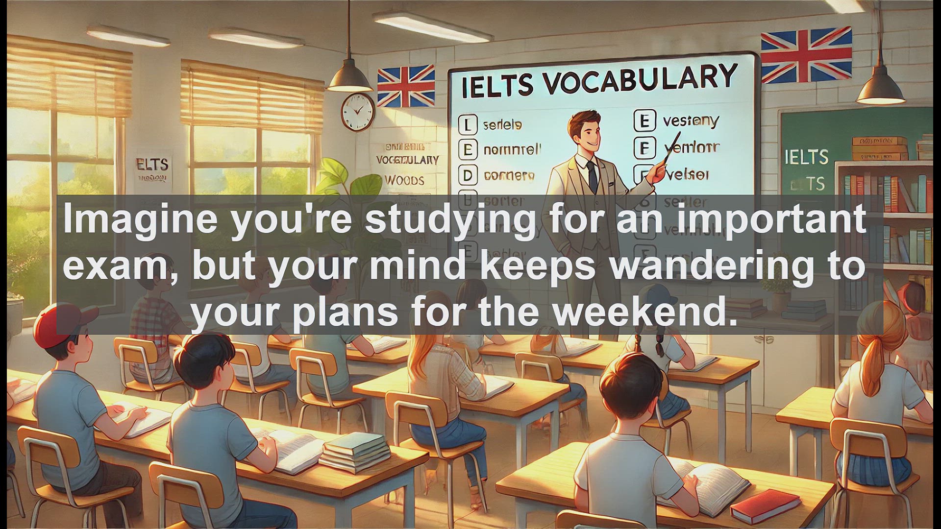 'Video thumbnail for 2500 Must Know IELTS 6.5 Vocabulary - Mastering 'Concentration': A Key Word for IELTS Success'
