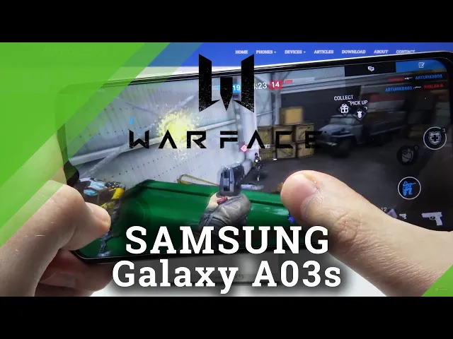 Video thumbnail for Warface on SAMSUNG Galaxy A03s – Gameplay