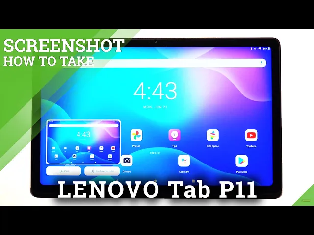 Video thumbnail for Take Screenshots – LENOVO Tab P11 and Gesture Options