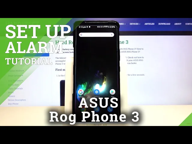 Video thumbnail for How to Activate Always on Alarm in ASUS ROG Phone 3? Always on Alarm