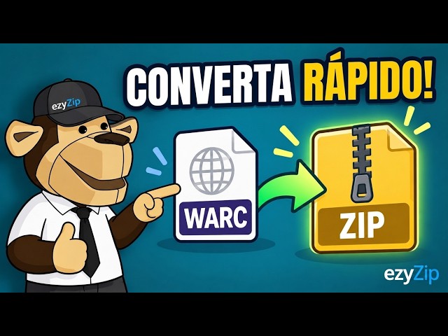 Video thumbnail for 📦 Como Converter Warc Para ZIP Online Grátis | SEM Necessidade De Instalar Programas