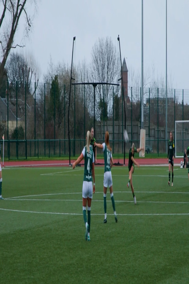 Video thumbnail for Fastest Womens Football Goal by Maria McAneny