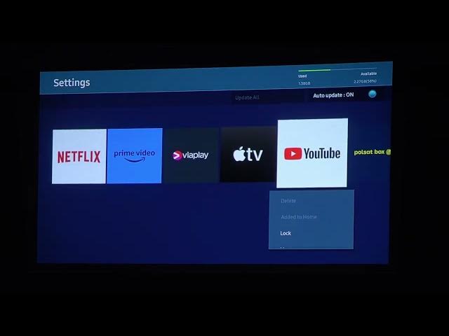 Video thumbnail for How To Manage App Dock Settings on SAMSUNG Freestyle Projector -  Change Screen Layout on Samsung