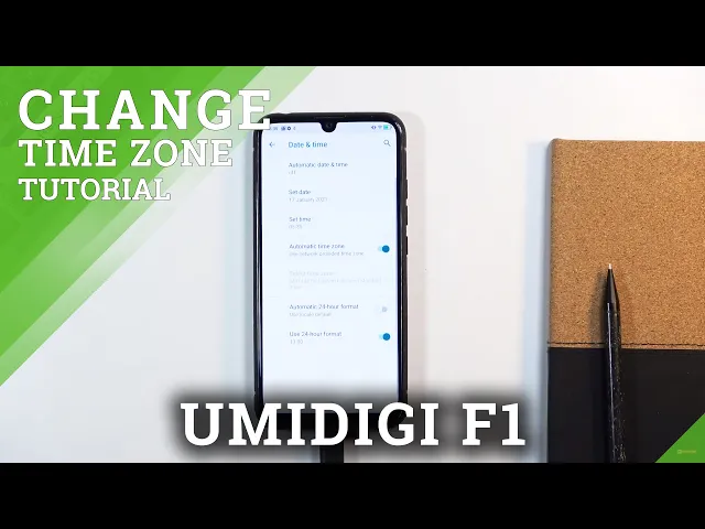 Video thumbnail for How to Change Date & Time in UMIDIGI F1 – Time Settings