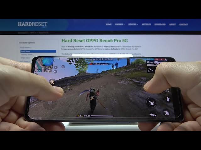 Video thumbnail for Garena Free Fire Max Gameplay on OPPO Reno6 Pro 5G – Gameplay Performance Test
