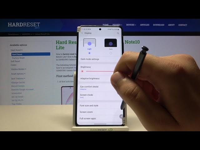 Video thumbnail for How to Change Gestures Sensitivity on SAMSUNG Galaxy Note 10 Lite – Customize Gestures Sensitivity