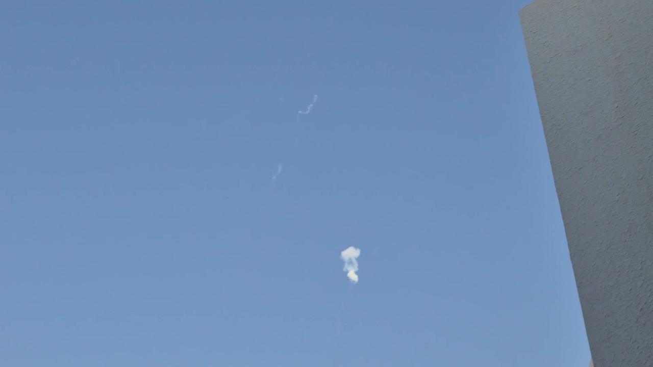 Video thumbnail for Qatar: Qatar air defenses intercept Iranian missiles over Doha (2).