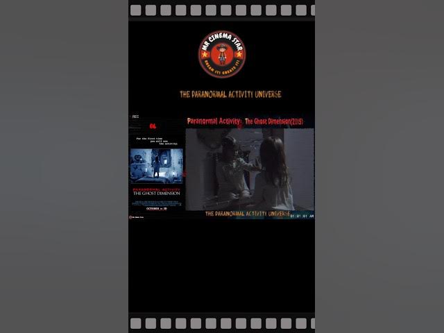 Video thumbnail for Paranormal Activity: The Ghost Dimension(2015) : Paranormal Activity Franchise