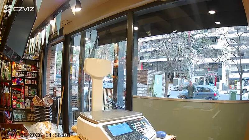 Video thumbnail for Friends Celebrating Argentina Goal in Corner Store