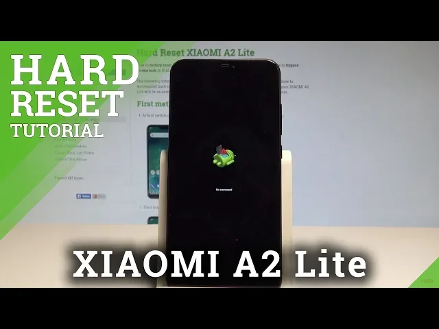 Video thumbnail for XIAOMI A2 Lite HARD RESET / Bypass Screen Lock / Forgotten Password