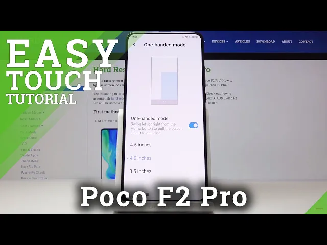 Video thumbnail for How to Enable One-Handed Mode in XIAOMI Poco F2 Pro – One Hand Mode