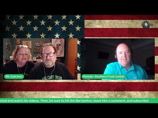 Video thumbnail for Mr. Cast Iron Interviews Southern Food Junkie On Weekends With Mr. Cast Iron