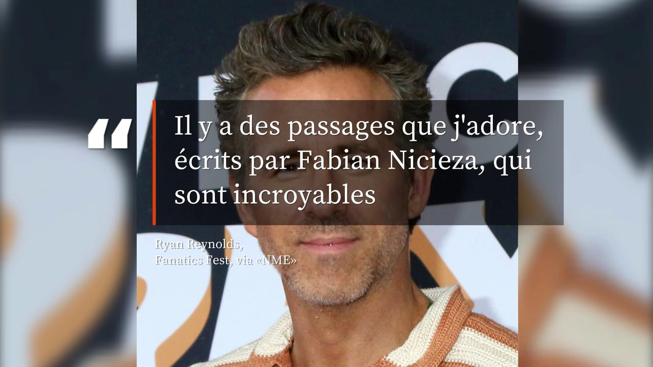 Video thumbnail for Ryan Reynolds révèle qu'un quatrième «Deadpool» est dans les tuyaux.
