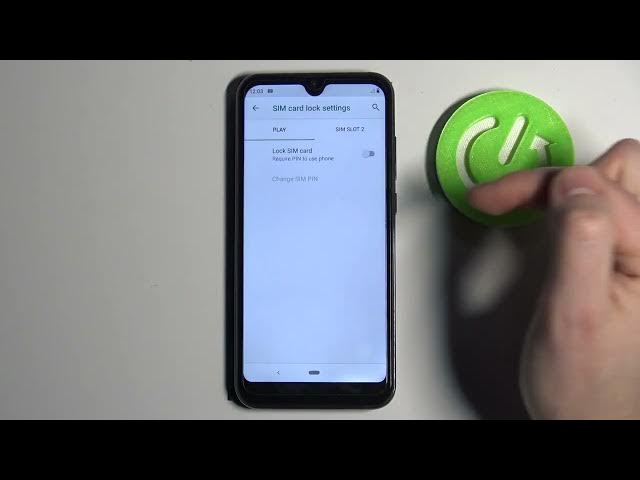 Video thumbnail for How to Lock SIM Card with PIN Code on CUBOT R19 – Protect SIM Card