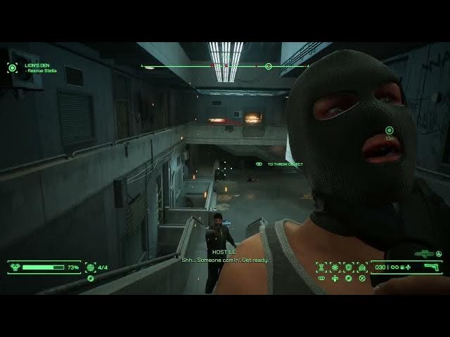 Video thumbnail for Robocop: Rogue City Unfinished Business - Lion's Den: Rescue Stella (Reach Her) Defeat Mercenaries