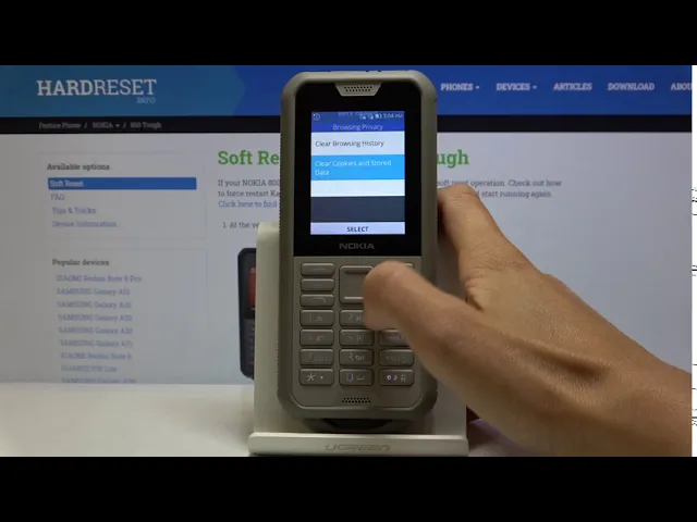 Video thumbnail for How to Clear Browser Data in NOKIA 800 Tough – Delete Browser History