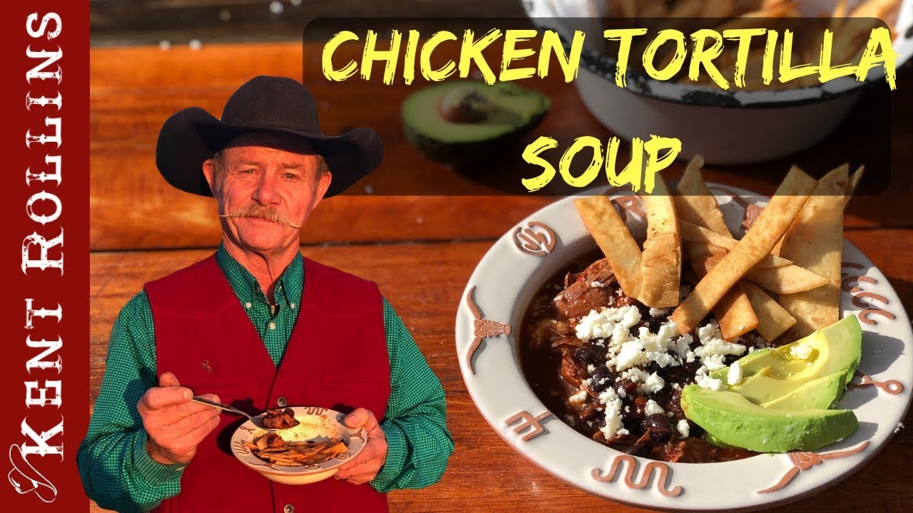 'Video thumbnail for Chicken Tortilla Soup - Sopa de Tortilla con Pollo'