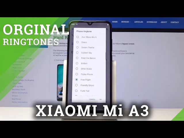Video thumbnail for How to Change Ringtone in XIAOMI Mi A3 - XIAOMI Ringtones List