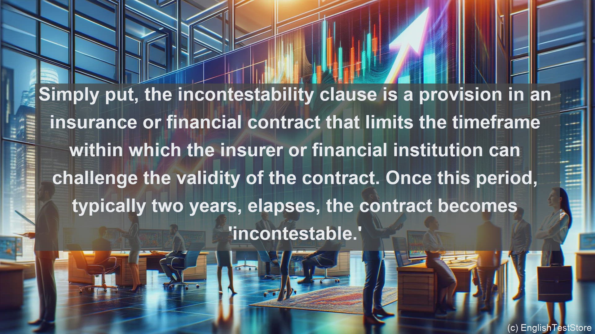 'Video thumbnail for Incontestability clause in economics and finance'