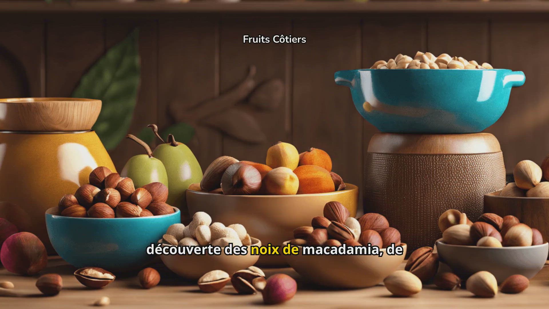 Video thumbnail for Les NOIX EXOTIQUES que vous ne connaissez pas