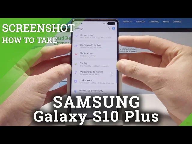 Video thumbnail for How to Take Screenshot on SAMSUNG Galaxy S10 Plus - Capture Screen