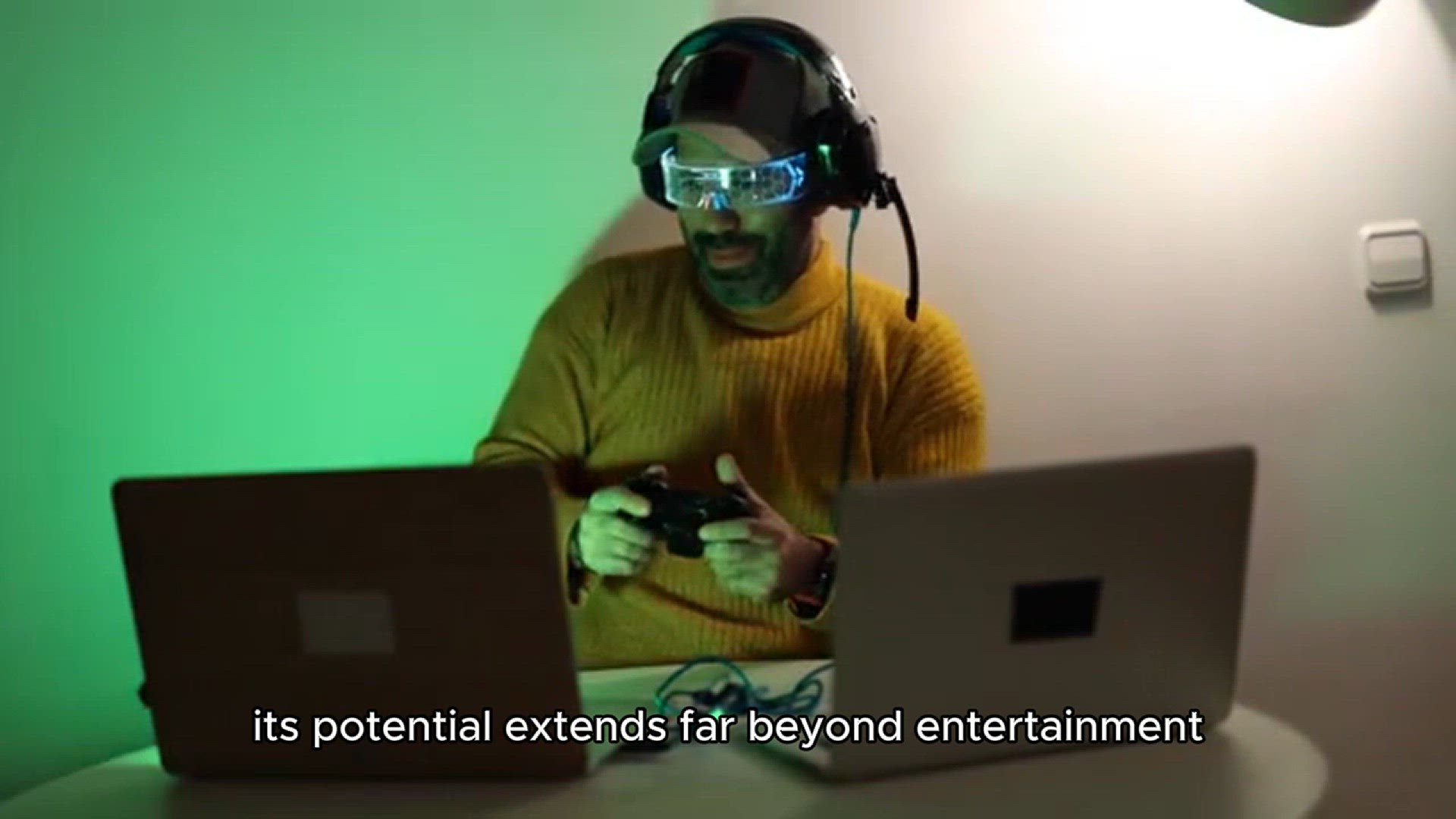 'Video thumbnail for Virtual Reality_ Applications Beyond Gaming'