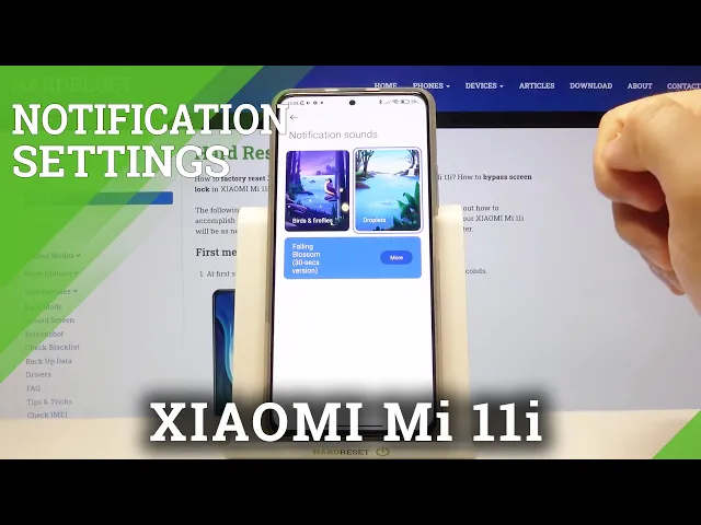 Video thumbnail for How to Change Sounds of Notifications in XIAOMI MI 11i - Access Notification Sound Settings