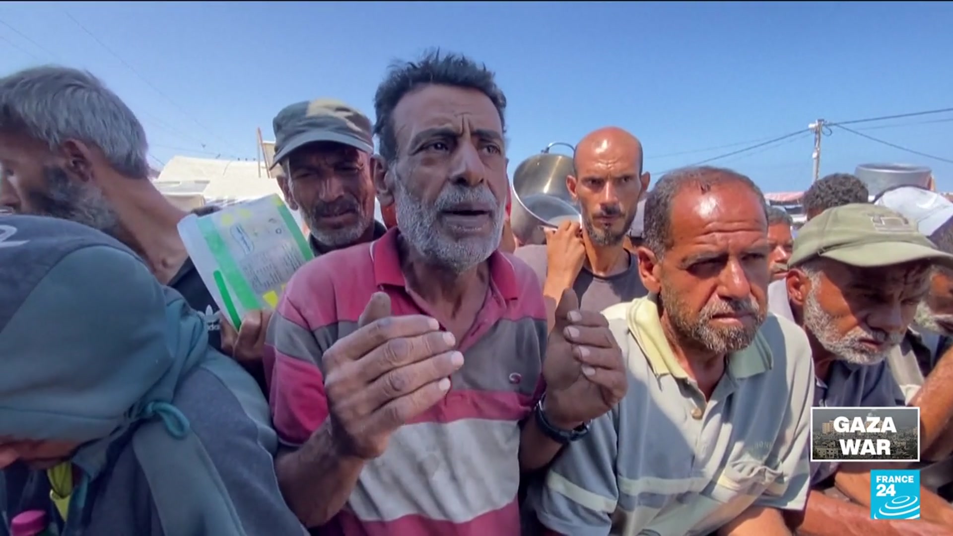 'Video thumbnail for 'We can't even find a loaf of bread': Desperation is taking hold in Gaza'