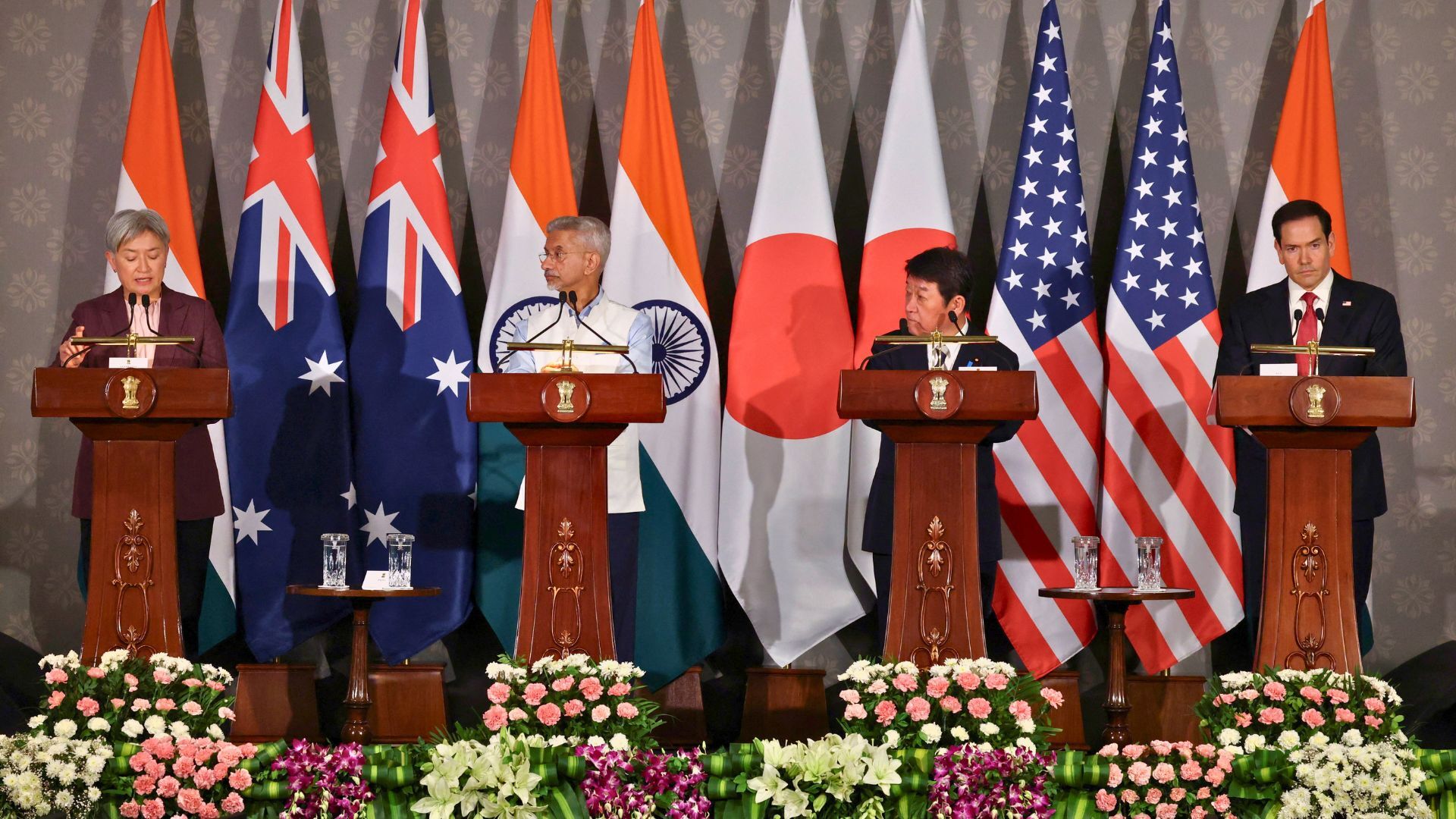 Video thumbnail for War on Iran overshadows Quad summit as ministers push energy security