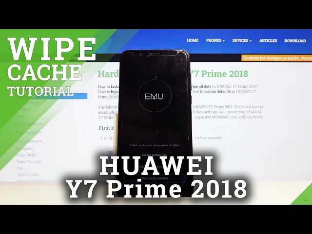 Video thumbnail for How to Wipe Cache Partition in HUAWEI Y7 Prime 2018 – Delete Cache Partition
