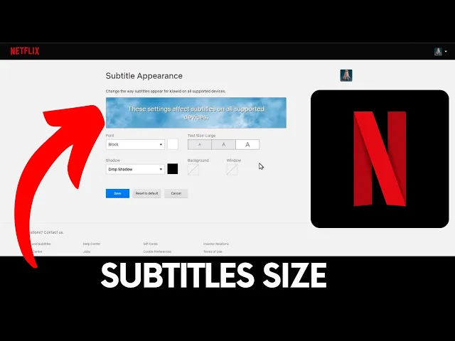 Video thumbnail for How to Change Subtitles Size on Netflix - Edit Captions Size #netflix
