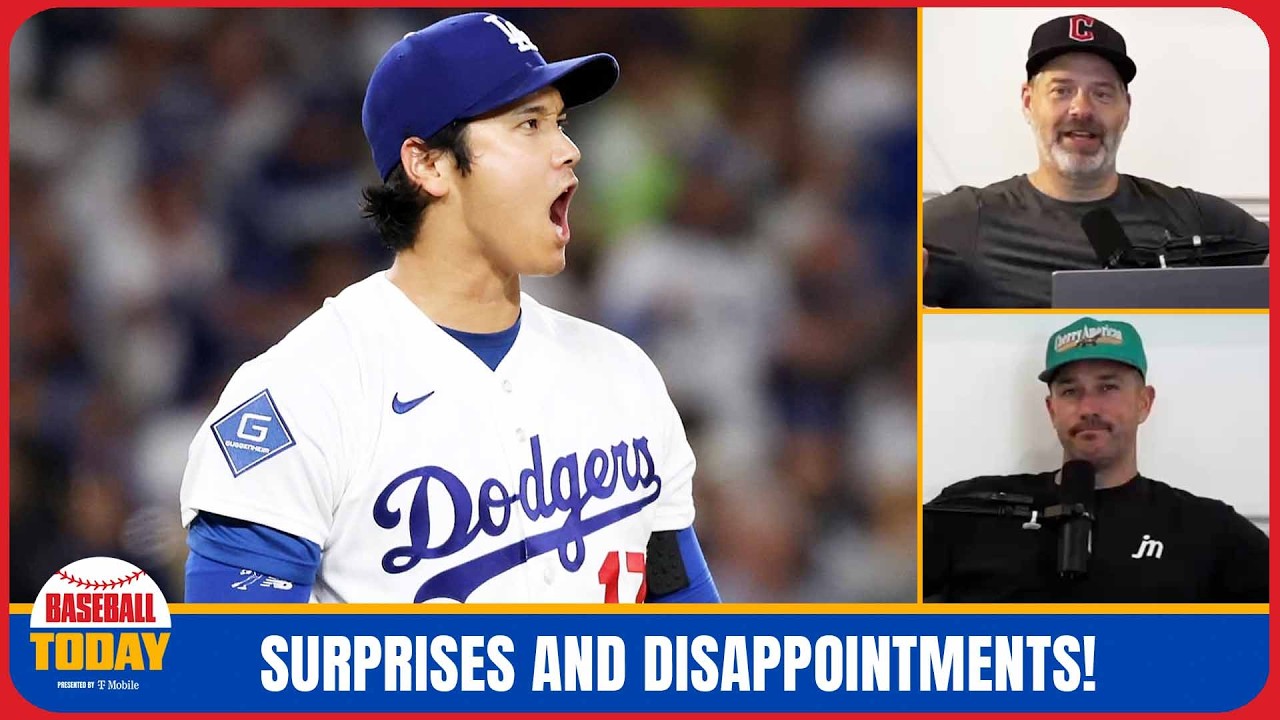 Video thumbnail for Biggest surprises and disappointments from the MLB 1st half | Baseball Today