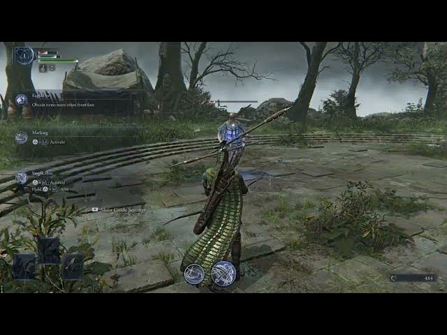 Video thumbnail for Elden Ring Nightreign - Roundtable Hold: Sparring Grounds: Ironeye: Marking, Single Shot, Eagle Eye