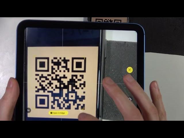 Video thumbnail for How to Scan QR Code on the iPad 10th Generation (2022)