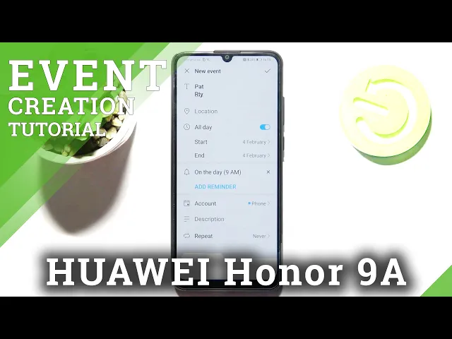 Video thumbnail for How to Add Event to Calendar in Honor 9A - Create and Customize Event