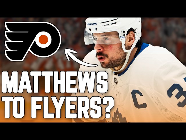 Video thumbnail for Are the Flyers Secretly Positioning Themselves for Auston Matthews?