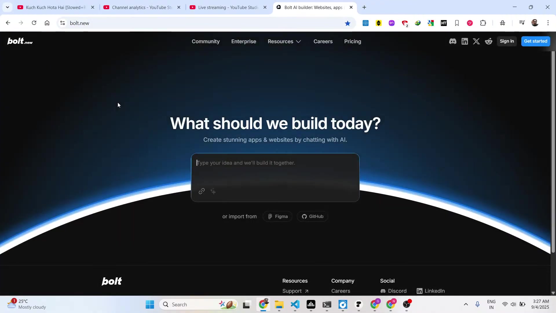 'Video thumbnail for ⚡Bolt AI by Stackblitz – Coding AI IDE to Build & Deploy Apps Instantly! Destroys Claude & Gemini??'